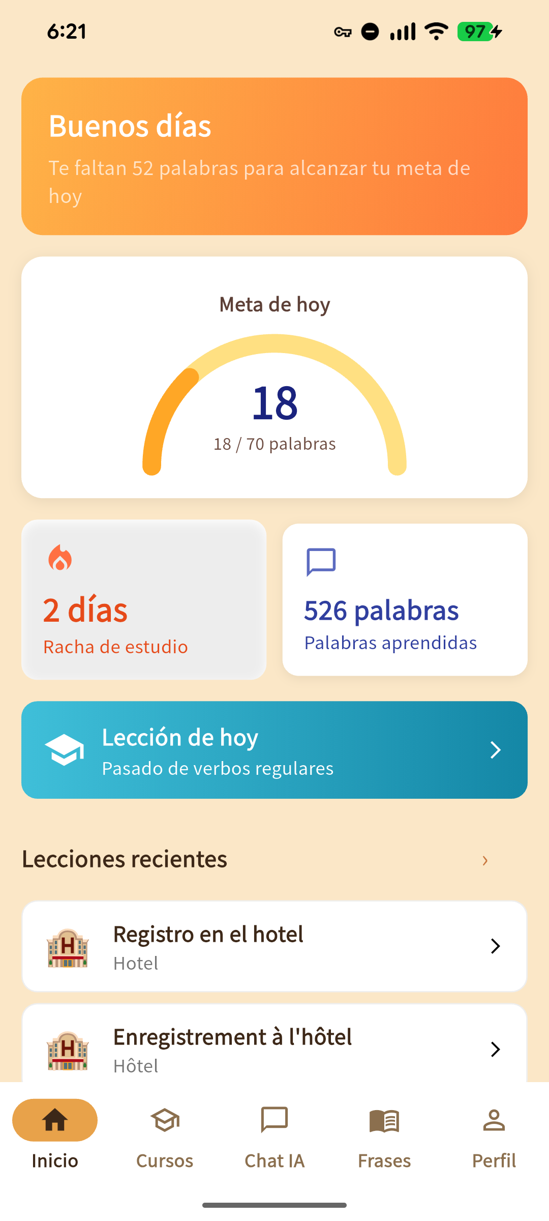 Pantalla de app 1