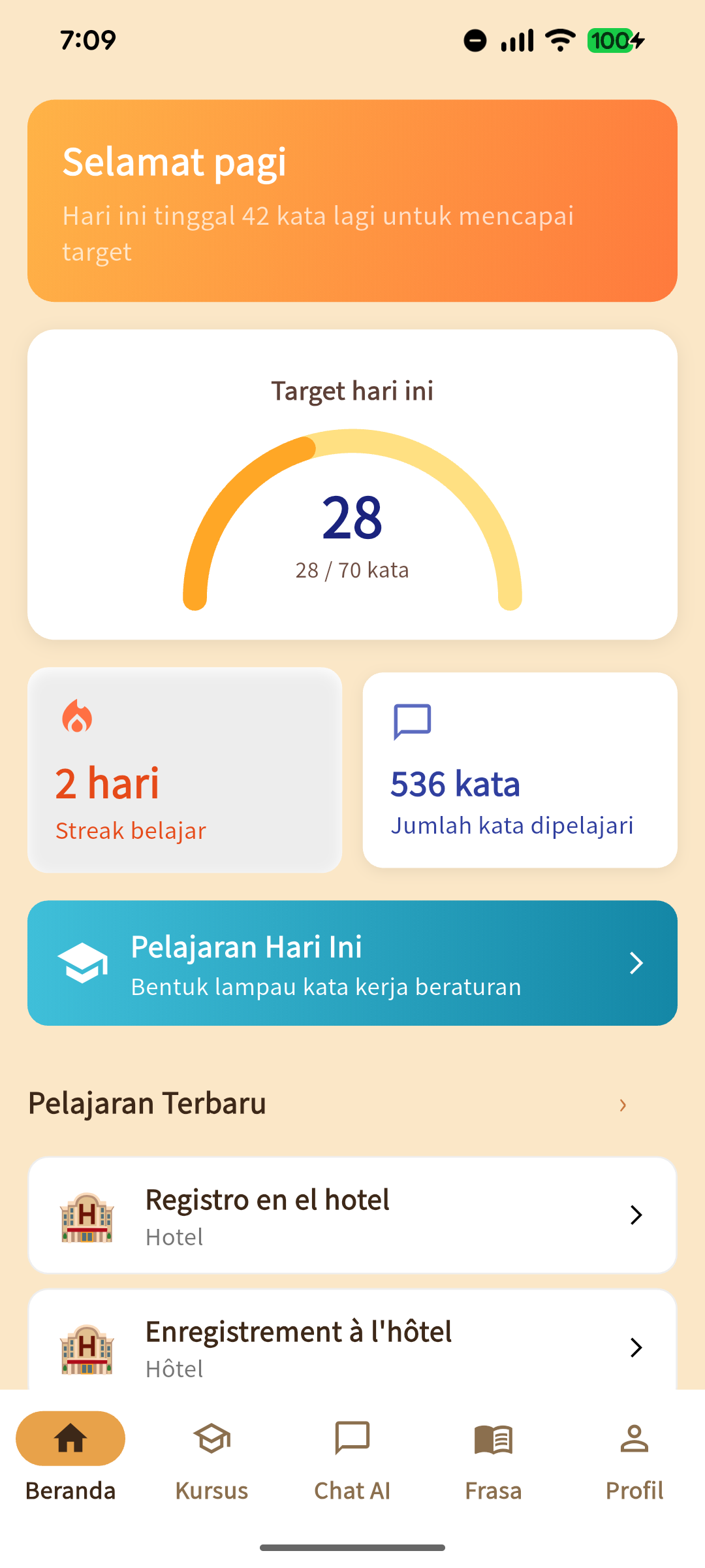 Tampilan aplikasi 1