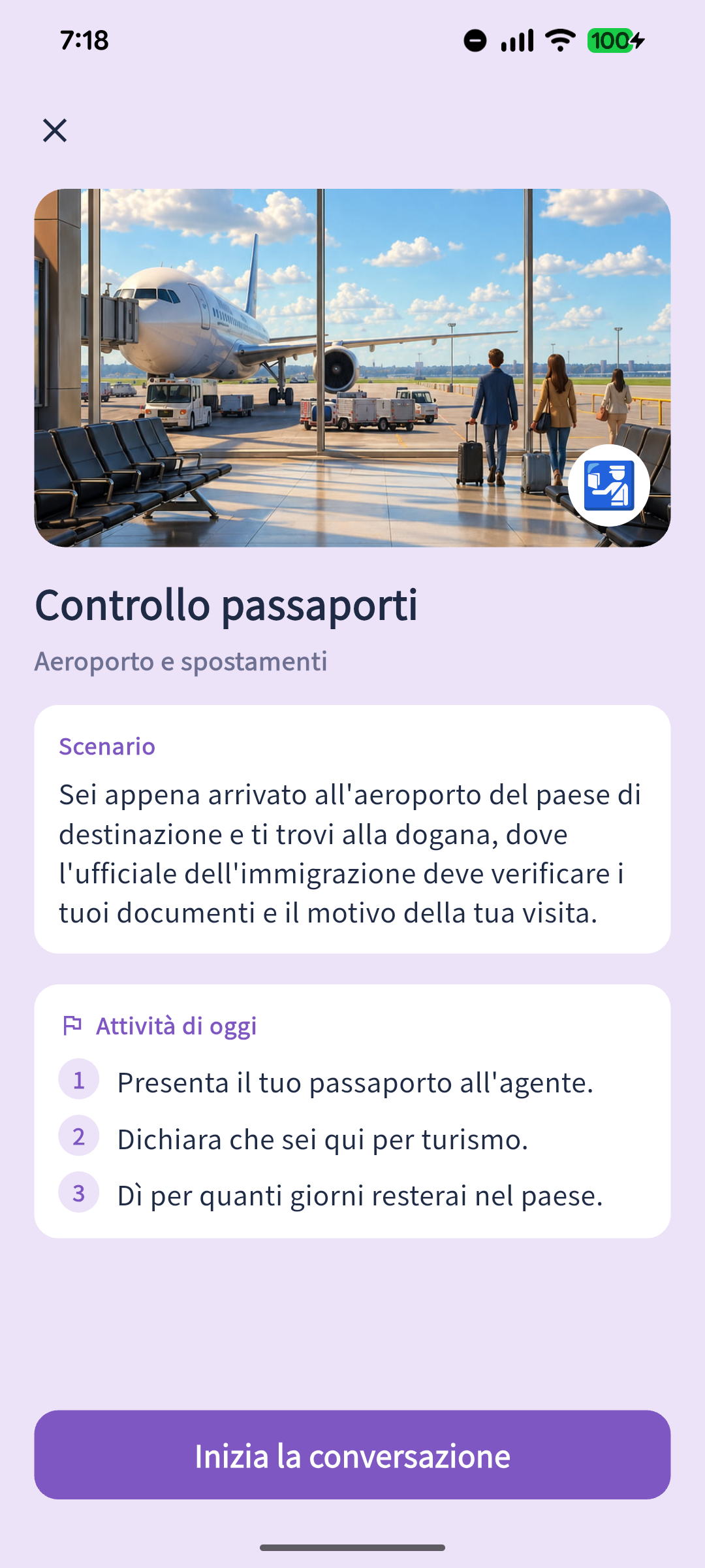 Schermata app 5