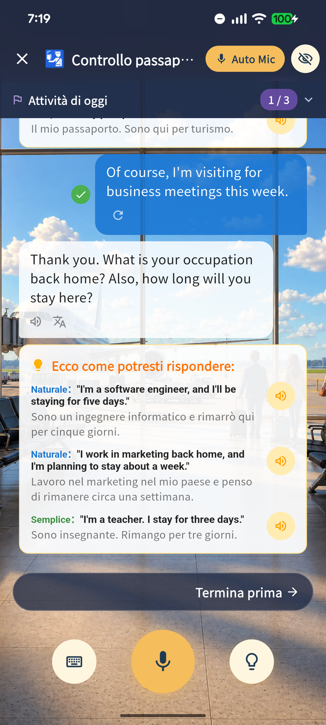 Schermata app 6