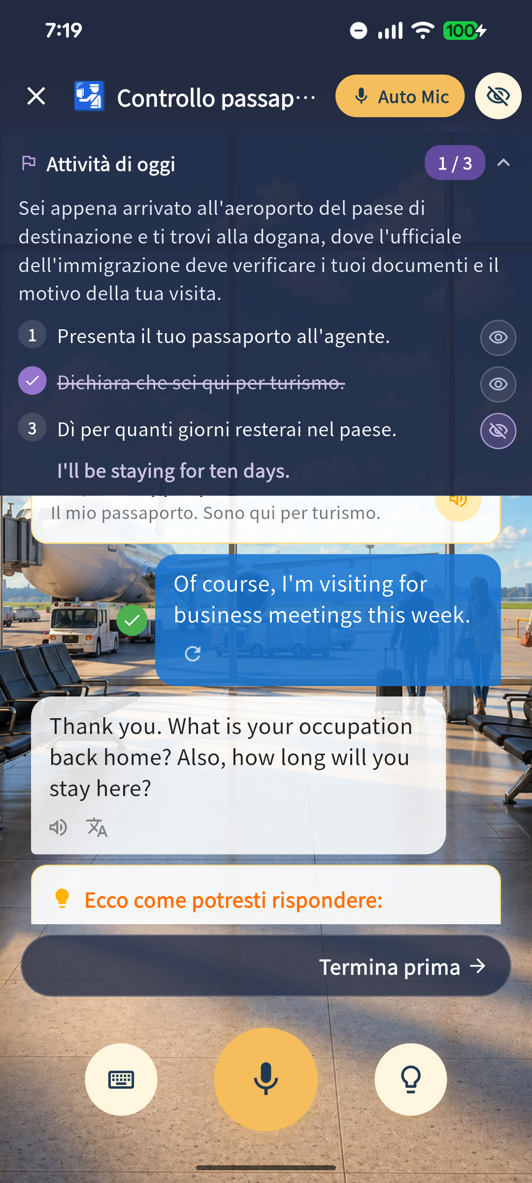 Schermata app 7